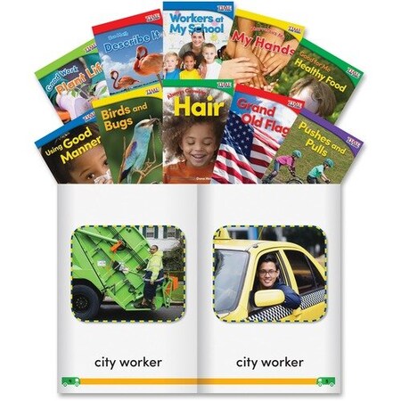Shell Education Teacher Created Materials Time For Kids Book Set 1, 10 Sets, Ast SHL24706